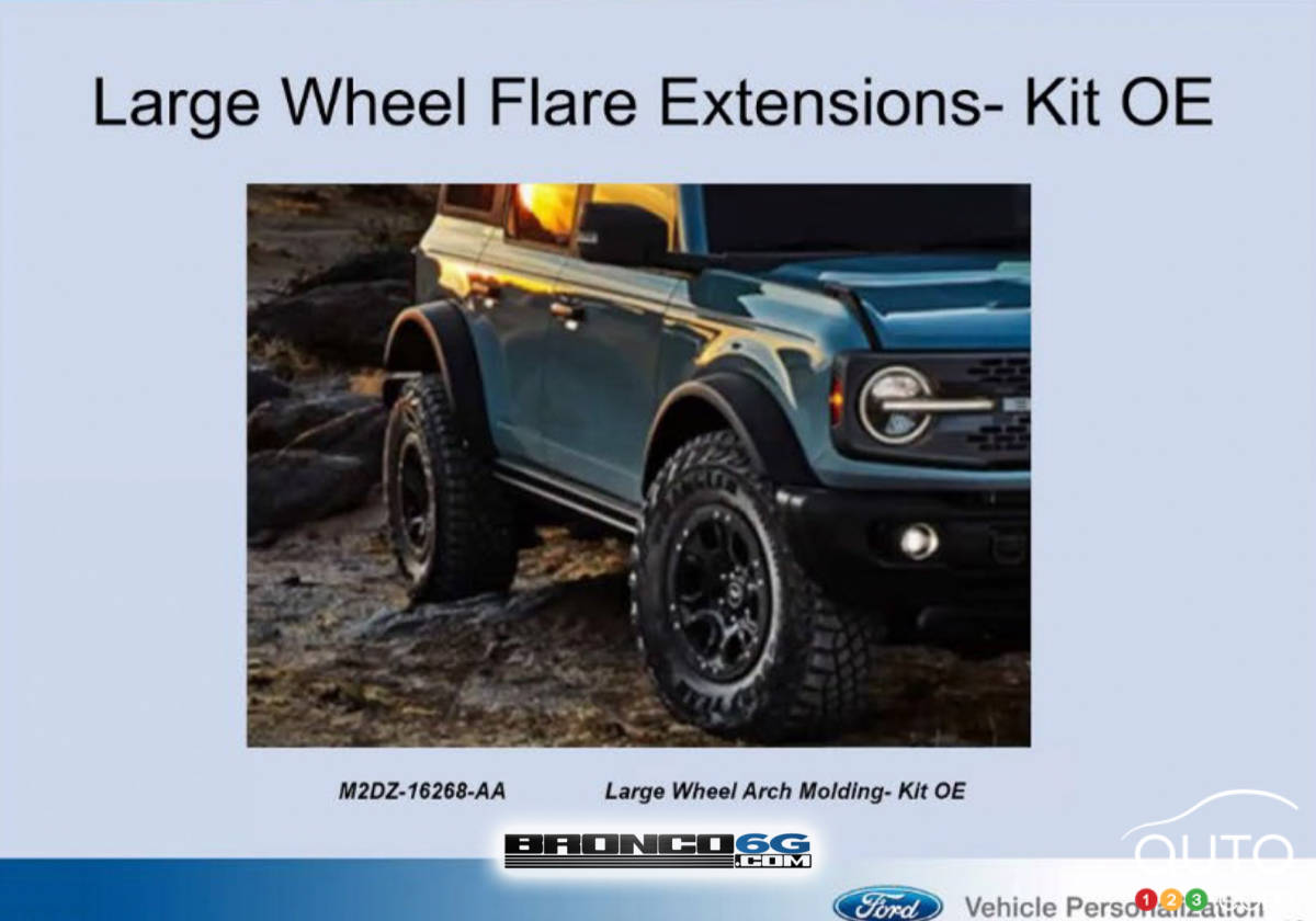 Les premiers accessoires du Ford Bronco font surface — 98.5 Montréal